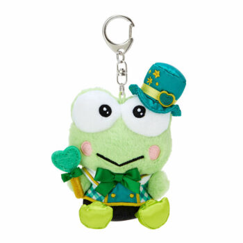 Keroppi Plush Mascot Keychain (Love You More Series)