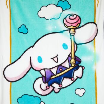 Cinnamoroll Magic Wand Throw Blanket