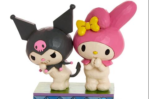 Kuromi and My Melody Figurine (Jim Shore Sanrio Collection)