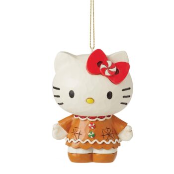 Hello Kitty Gingerbread Hanging Ornament (Jim Shore Sanrio Collection)