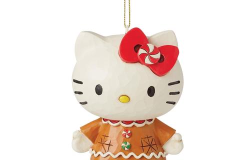 Hello Kitty Gingerbread Hanging Ornament (Jim Shore Sanrio Collection)