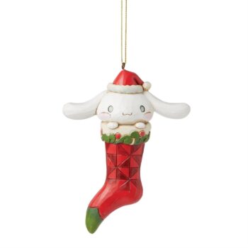 Cinnamoroll Stocking Hanging Ornament (Jim Shore Sanrio Collection)