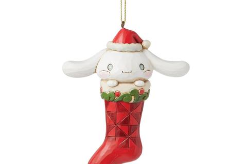 Cinnamoroll Stocking Hanging Ornament (Jim Shore Sanrio Collection)