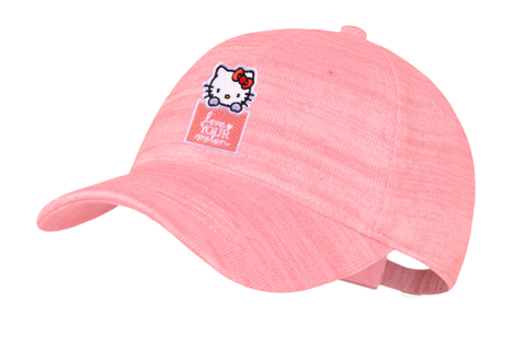 Hello Kitty x Love Your Melon Speckled Hero Cap (Pink)