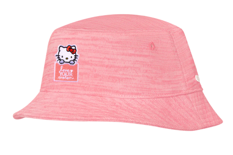 Hello Kitty x Love Your Melon Speckled Hero Bucket Hat (Pink)