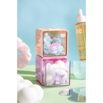 My Melody & Kuromi Cubic Storage Containers (Set of 2)