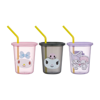 My Melody & Kuromi Complete Tumbler 3pc Set