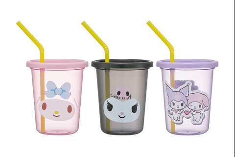 My Melody & Kuromi Complete Tumbler 3pc Set