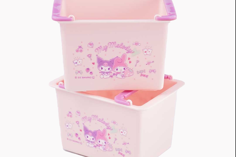 My Melody & Kuromi Stackable Mini Baskets (Set of 2)