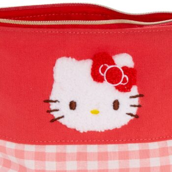 Hello Kitty Chenille Gingham Zipper Pouch