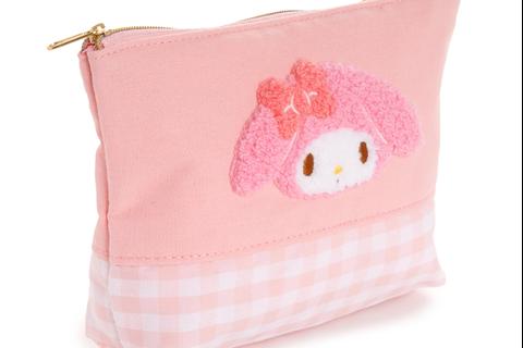 5183-my-melody-chenille-gingham-zipper-pouch-1.jpg