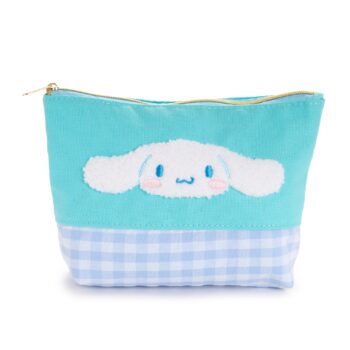 Cinnamoroll Chenille Gingham Zipper Pouch