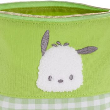 Pochacco Chenille Gingham Zipper Pouch