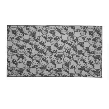 Hello Kitty Bath Towel (Pretty Pose Monochrome Series)