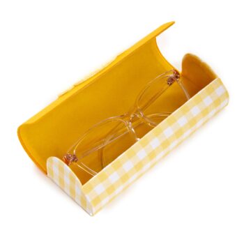 Pompompurin Chenille Gingham Eyewear Case