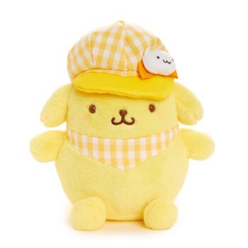 Pompompurin 8" Plush (Gingham Cap Series)