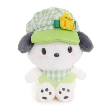 Pochacco 8" Plush (Gingham Cap Series)