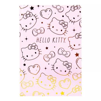 Hello Kitty Gold Foil Hardcover Journal