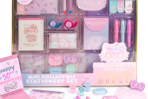 Hello Kitty x STMT 50th Anniversary Mini Collectible Stationery Set