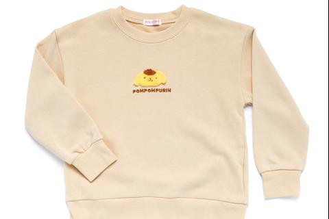 Pompompurin Kids Mascot Sweatshirt