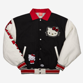 Hello Kitty x Dumbgood Varsity Jacket