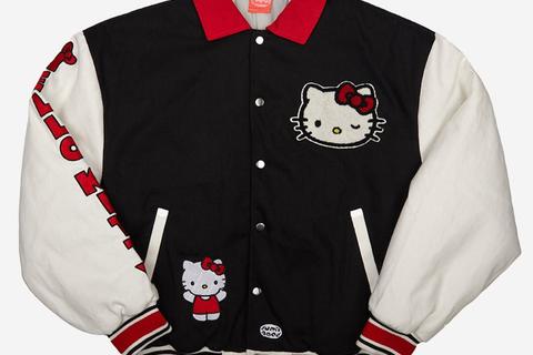 Hello Kitty x Dumbgood Varsity Jacket