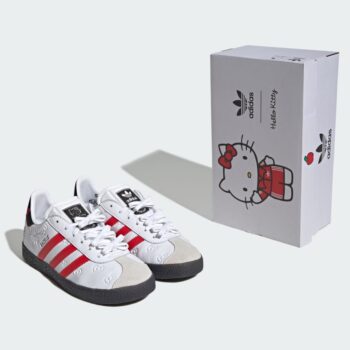 Hello Kitty x adidas Gazelle Sneaker (Youth)