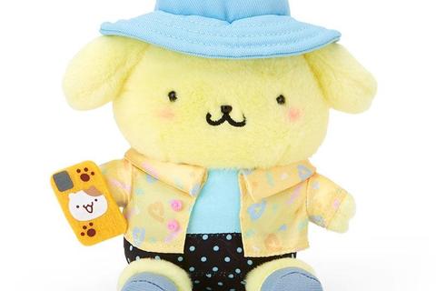 Pompompurin Plush Mascot Keychain (Day at the Funfair Series)