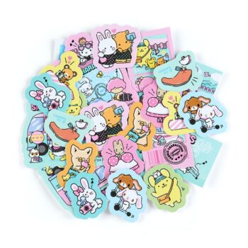 Sanrio Character 24-pc Mini Sticker Pack (Day at the Funfair Series)