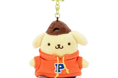 Pompompurin Plush Mascot Keychain (Sk8r Squad Series)