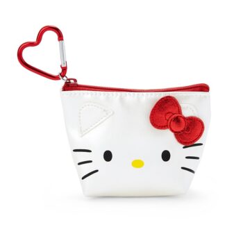 Hello Kitty Mini Metallic Zipper Pouch