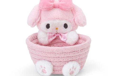 My Melody Woven Rope Storage Basket (Multi)