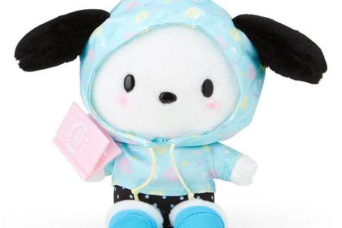 Pochacco Plush Mascot Keychain (Day at the Funfair Series)