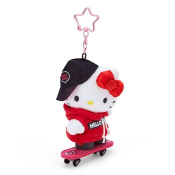 Hello Kitty Plush Mascot Keychain (Sk8r Squad Series)