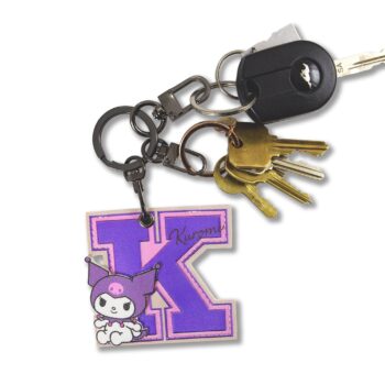 Kuromi x Sonix College Letters AirTag Keychain