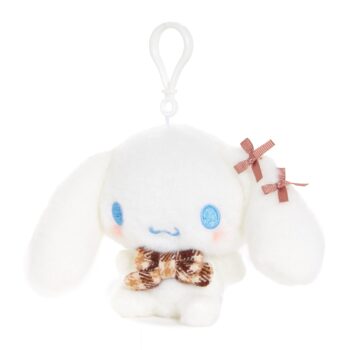 Cinnamoroll Mascot Clip (Mocha Check Series)