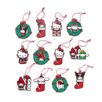 Hello Kitty and Friends 2024 12-Pc Ornament Set