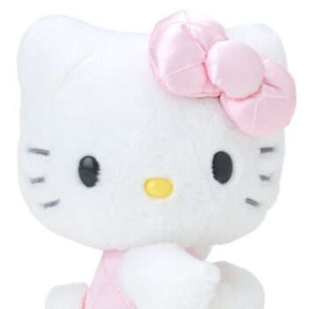 Hello Kitty 50th Anniv. Plush Mascot (Pink Quilted)