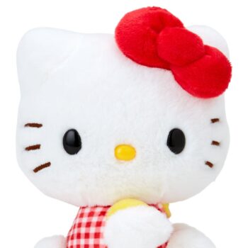 Hello Kitty 50th Anniv. Plush Mascot (Red Gingham)