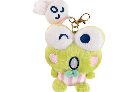 Keroppi Plush Mascot Keychain (Teru Teru and Me Series)