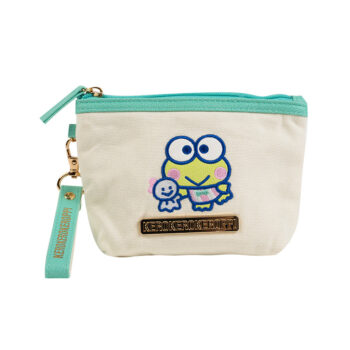 Keroppi Mini Zipper Pouch (Teru Teru and Me Series)