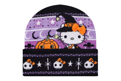 Hello Kitty Halloween Glow-In-The-Dark Beanie