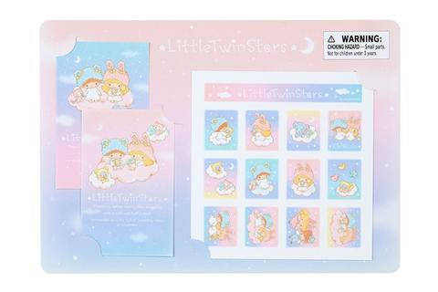 LittleTwinStars Sticker Set (Fluffy Cloud Series)