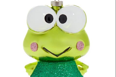 Keroppi x Kat + Annie Glass Ornament