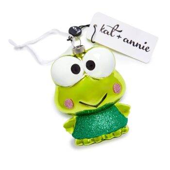 Keroppi x Kat + Annie Glass Ornament