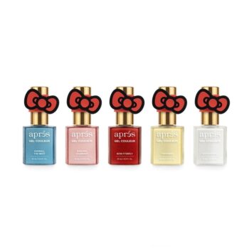 Hello Kitty x Aprés 5-pc Nail Gel Couleur Set