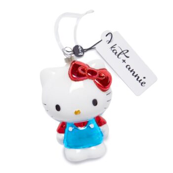 Hello Kitty x Kat + Annie Glass Ornament