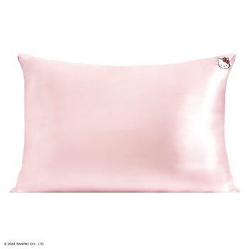 Hello Kitty x Kitsch Face Pillowcase (Solid Pink)