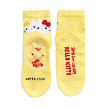 Hello Kitty x Café Forgot Ballet Socks (Yellow)