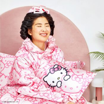 Hello Kitty x Kitsch Faces Pillowcase (Pink)